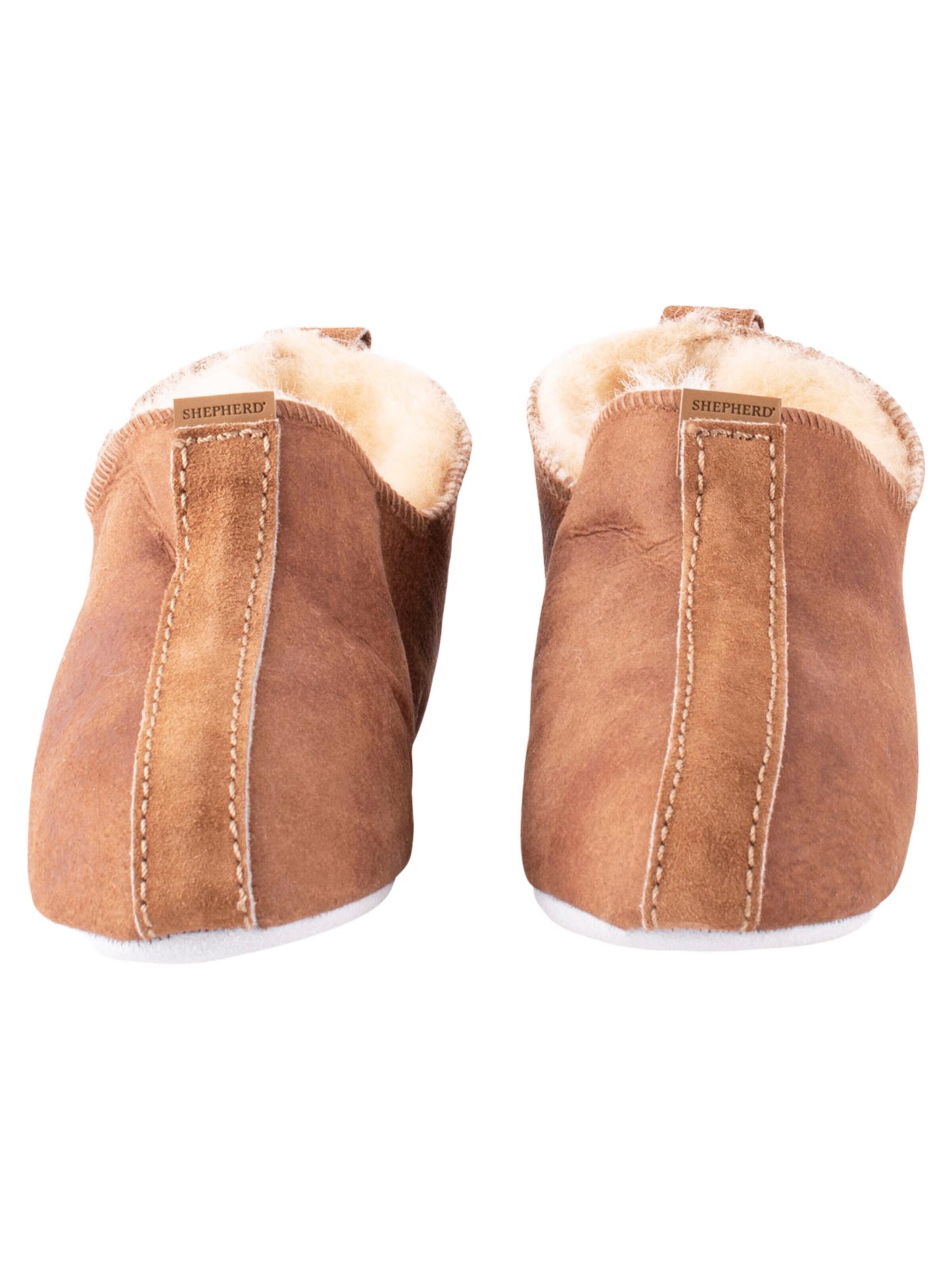 SHEPHERD Pantolette 'Henrik'‌‌‌‌‌‌‌ in Braun