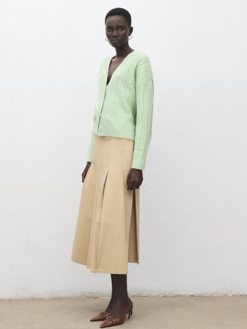 Cardigan 'Talcore' MANGO en vert