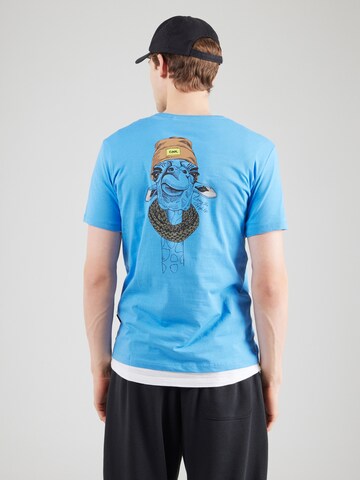T-Shirt 'JACKSON' BLEND en bleu : devant
