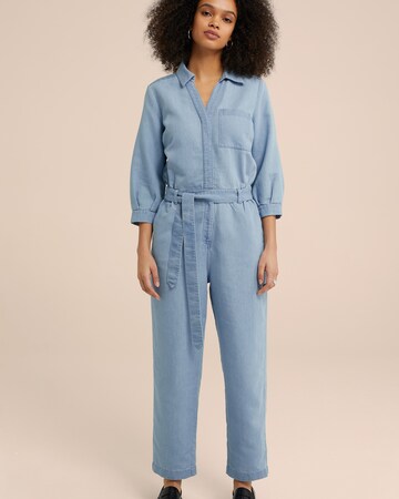 Tuta jumpsuit di WE Fashion in blu: frontale