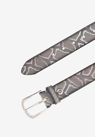 Cintura 'Sabia' di b.belt Handmade in Germany in grigio