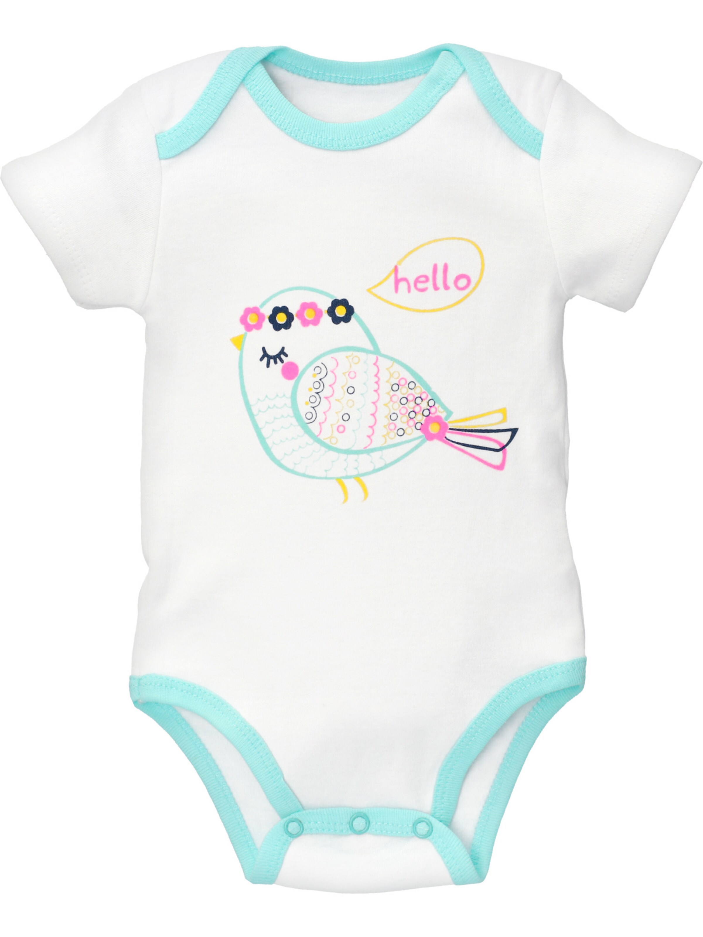 E Plus M Body 'Mini Möme' in Weiß: Vorderseite