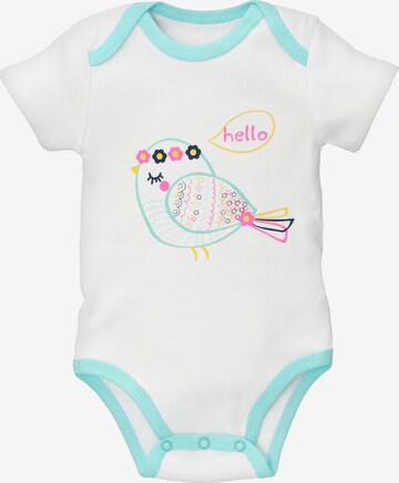 Tutina / body per bambino 'Mini Möme' di E Plus M in bianco: frontale