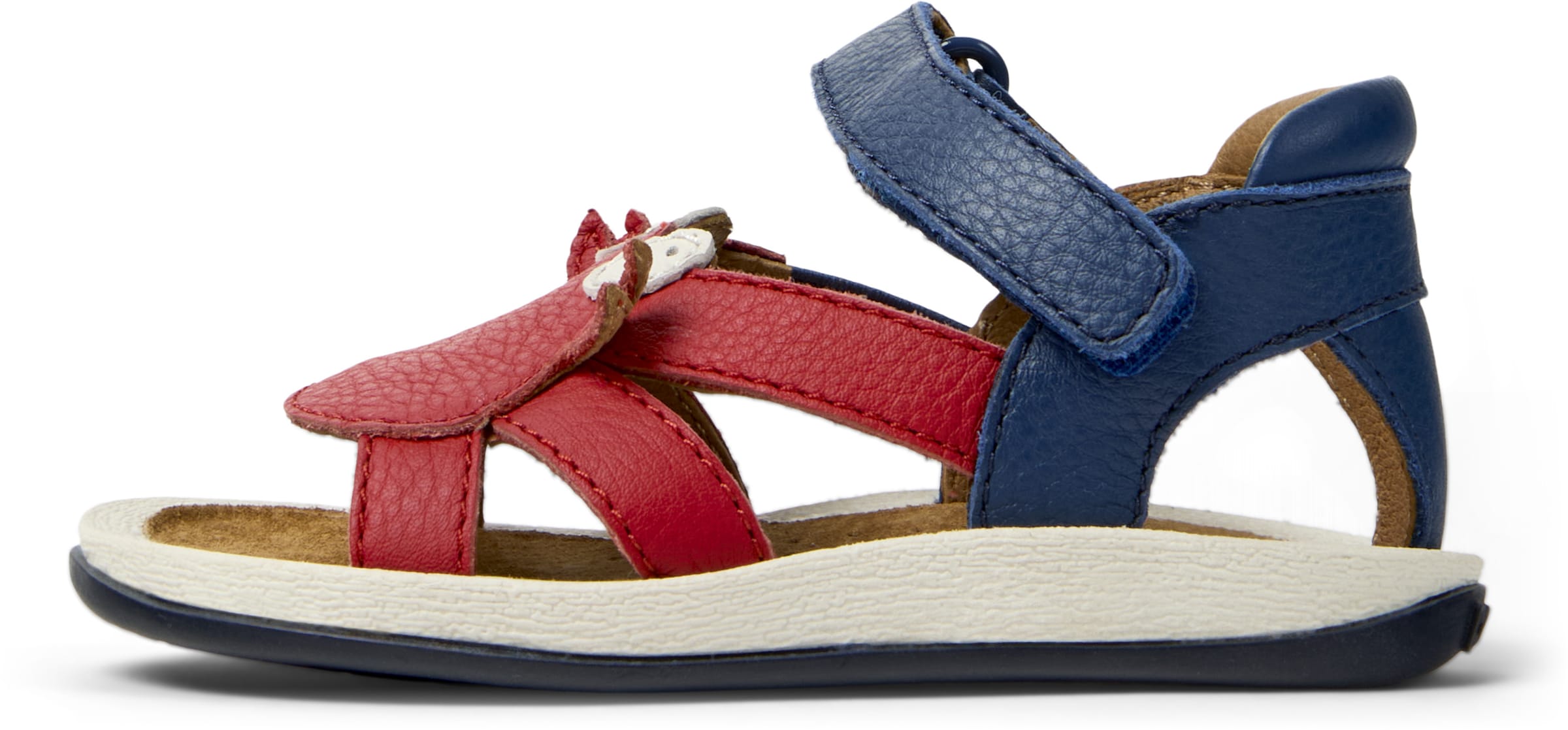 Sandalo 'Twins' di CAMPER in rosso: frontale