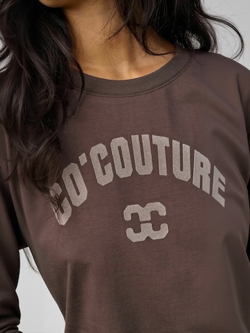 Top ' ZengaCC ' di co'couture in marrone