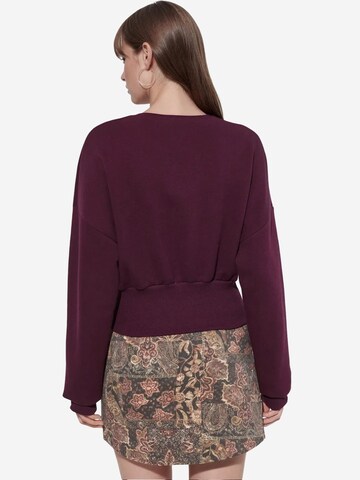 Sweat-shirt 'Sweatshirts' Busem en rouge