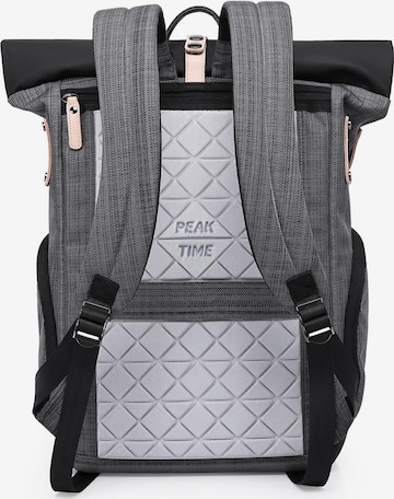 Peak Time Backpack in Grey