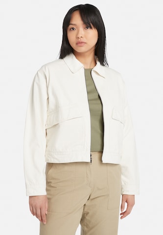 Veste mi-saison TIMBERLAND en blanc : devant