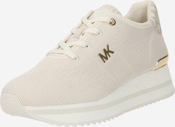 Sneaker bassa 'MONIQUE' di MICHAEL Michael Kors in beige: frontale