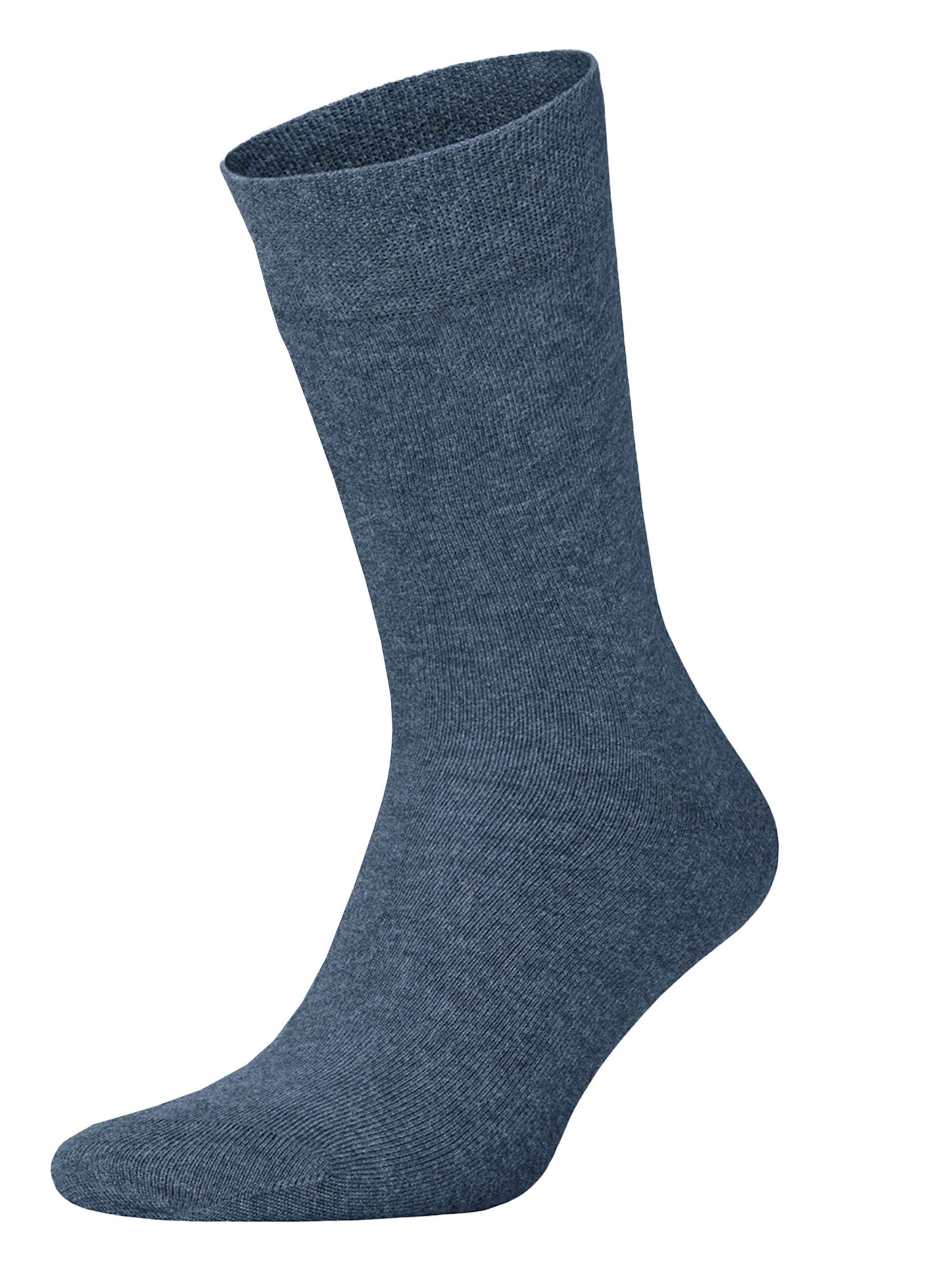 Hudson Socken 'Relax Cotton' in Blau: Vorderseite