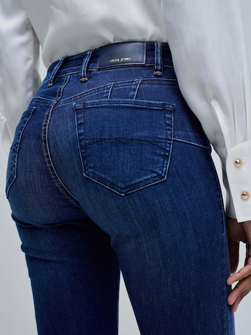 Skinny Jean 'Destiny' Salsa Jeans en bleu