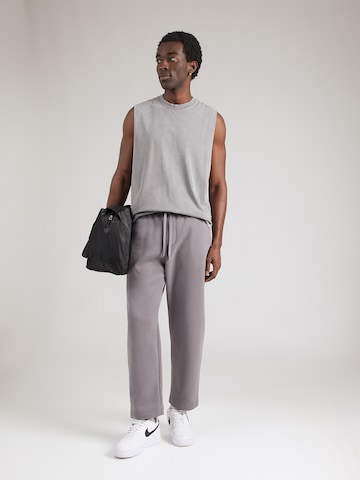 HOLLISTER Lużny krój Spodnie w kolorze szary