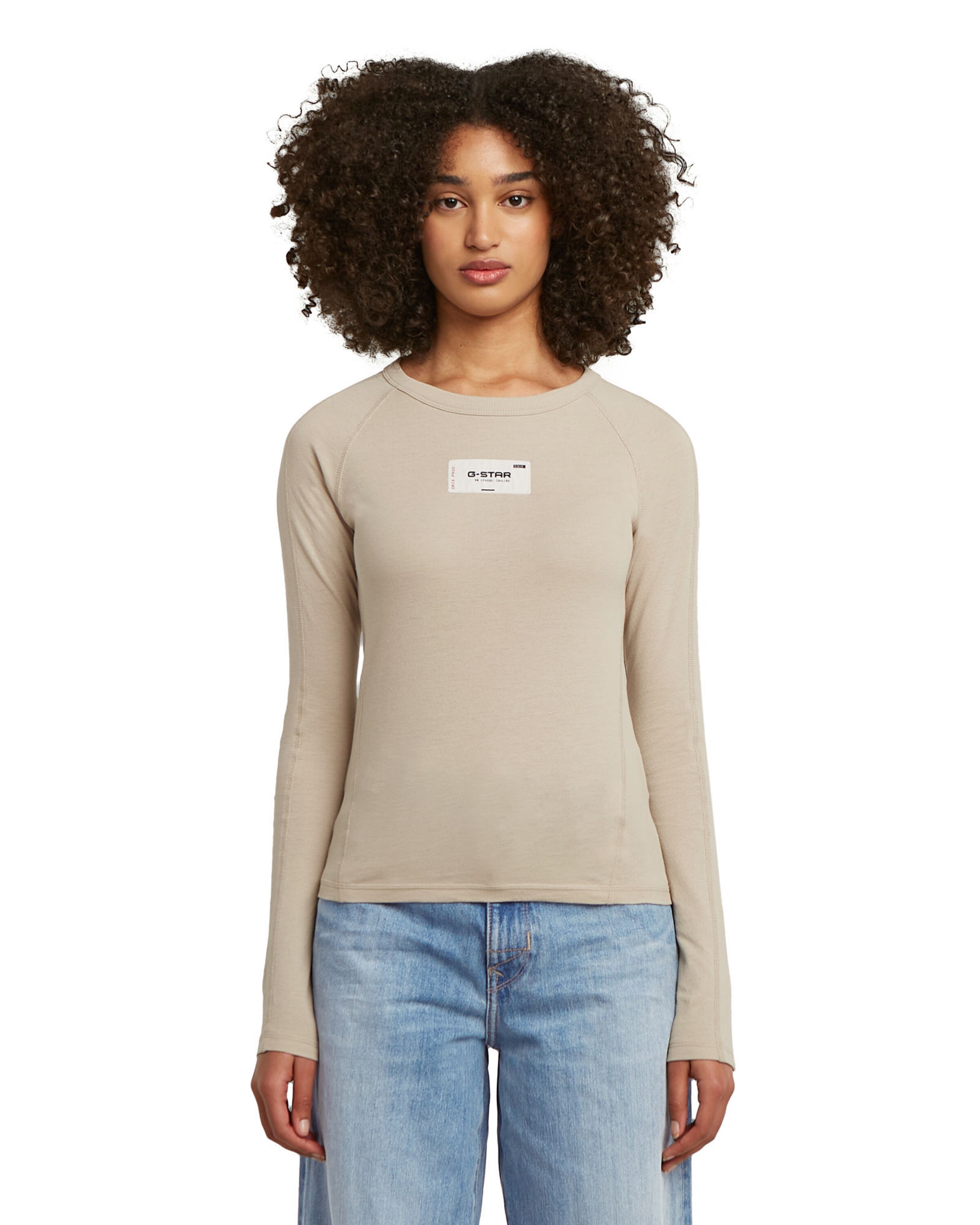 G-STAR Shirt in Beige: front