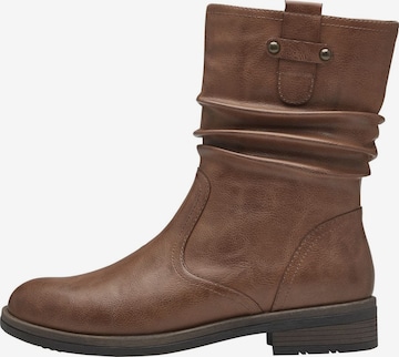 TAMARIS Ankle Boots in Brown