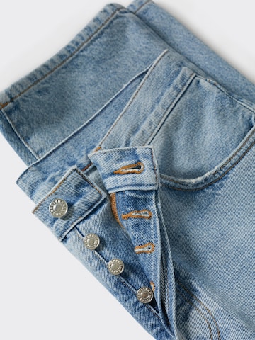 MANGO Regular Jeans 'Shantal' i blå