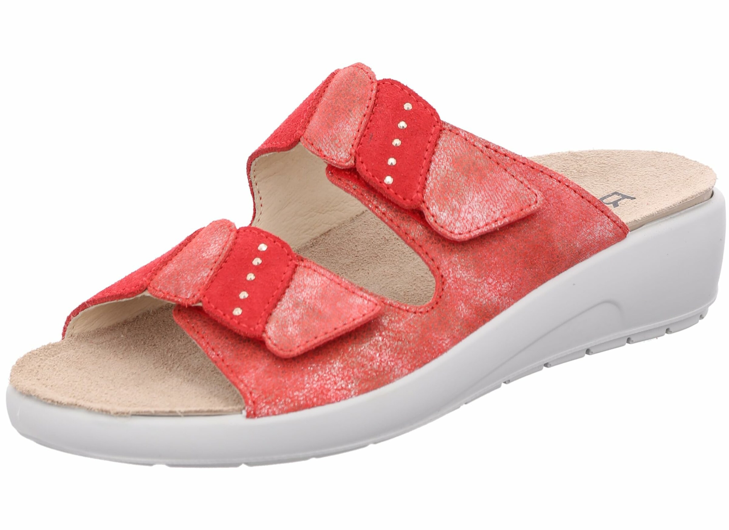 ROHDE Muiltjes in Rood: voorkant