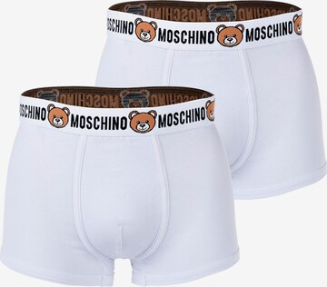 Boxer di MOSCHINO in bianco: frontale