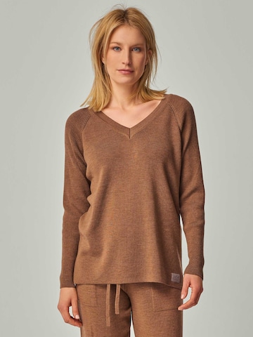 YOU LOOK PERFECT Pullover 'DORINA'‌‌‌‌‌‌‌‌ in Braun