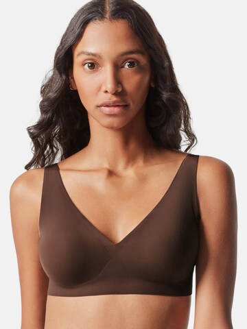Push-up Reggiseno di Gisela in marrone: frontale