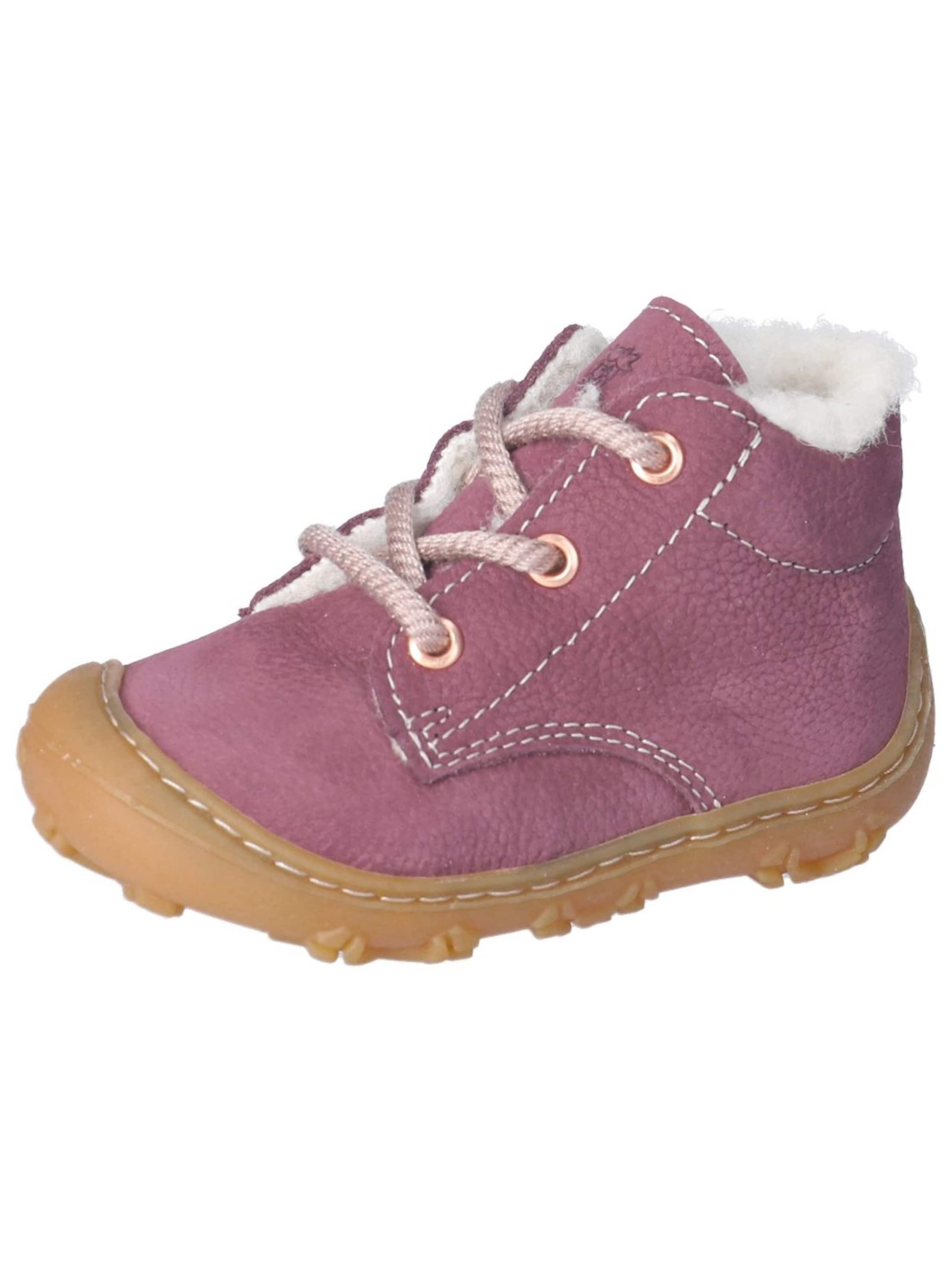 Pepino First-step shoe in Purple: front