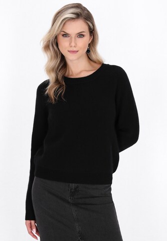 DreiMaster Vintage Trui in Zwart: voorkant