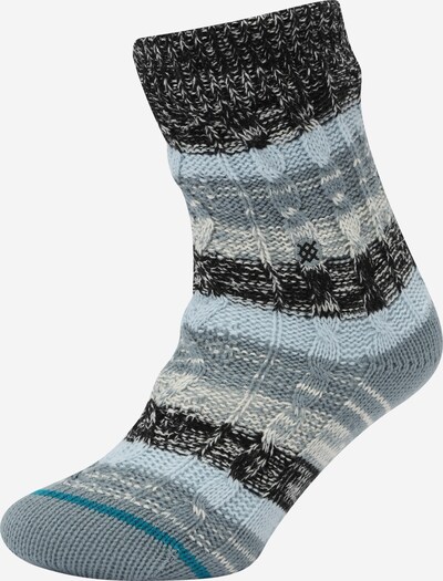 Stance Socken 'JALAMA' in taubenblau / hellblau / grau / schwarz, Produktansicht