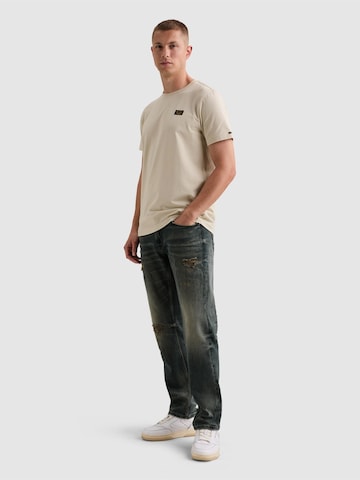 PME Legend Paita 'American Classic T-shirt in cotton with stretch' värissä beige
