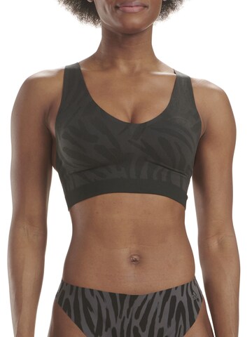 ADIDAS SPORTSWEAR Bustier BH ' NAKED 2PLY BRA ' in Zwart: voorkant