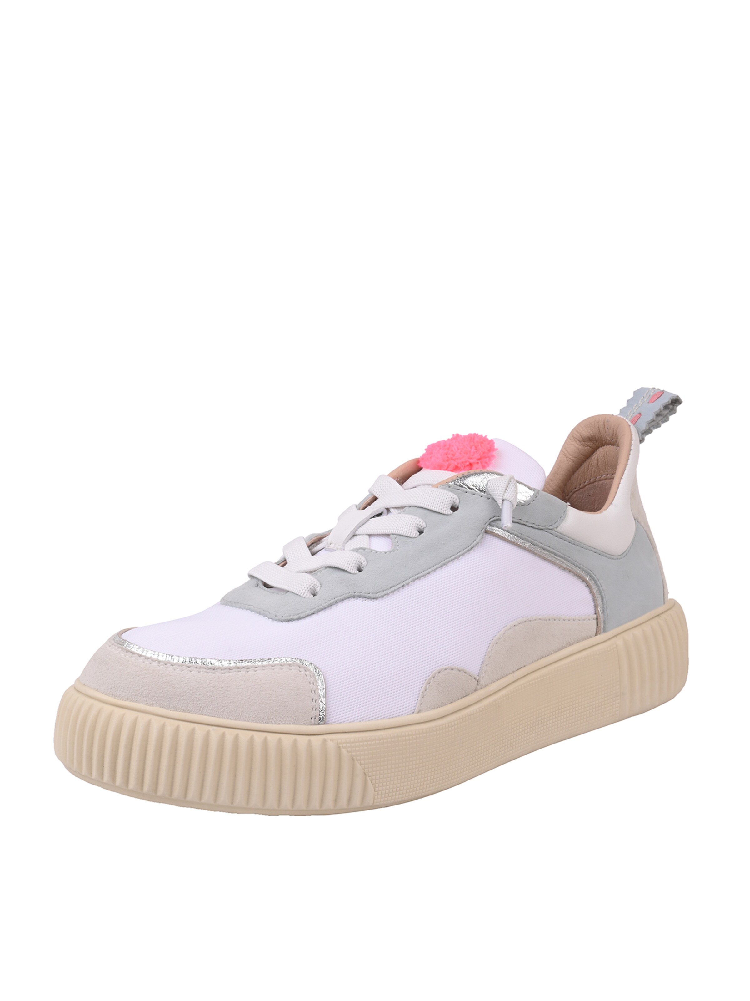 Crickit Sneakers laag 'REEGINA' in Wit: voorkant