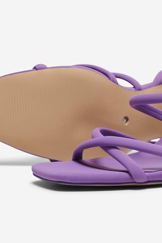 ONLY Strap Sandals 'AMINA' in Purple