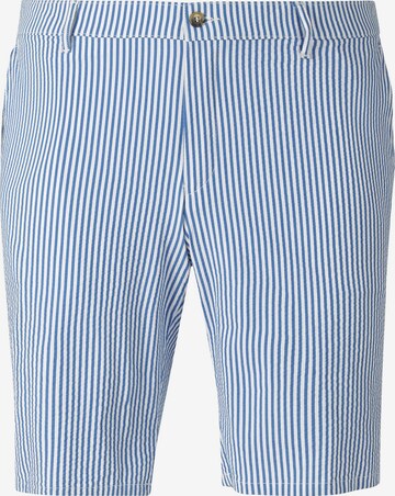 Charles Colby Loosefit Broek ' Baron Kyran ' in Blauw: voorkant