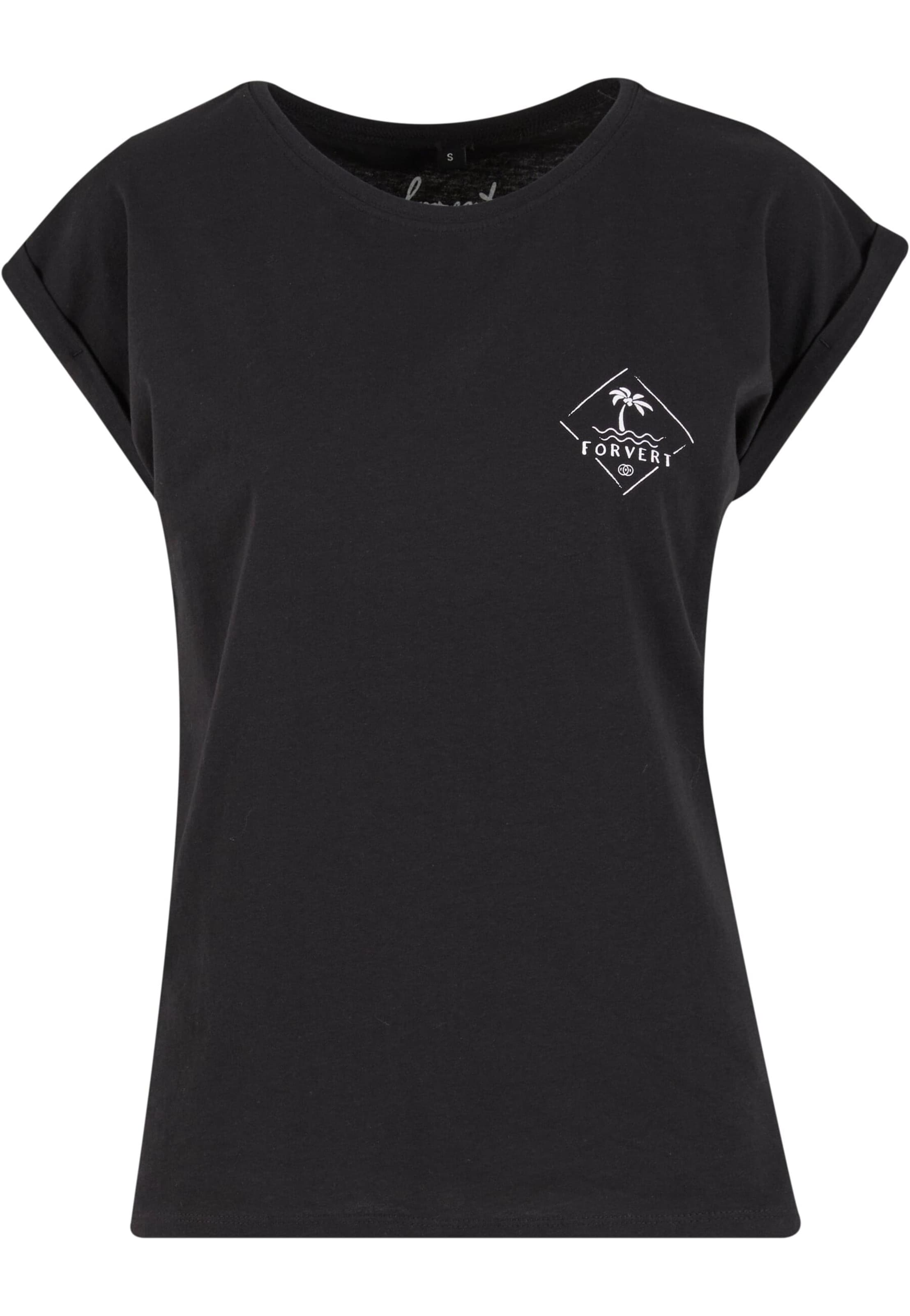 Forvert Футболка 'Mojave' в Черный: спереди