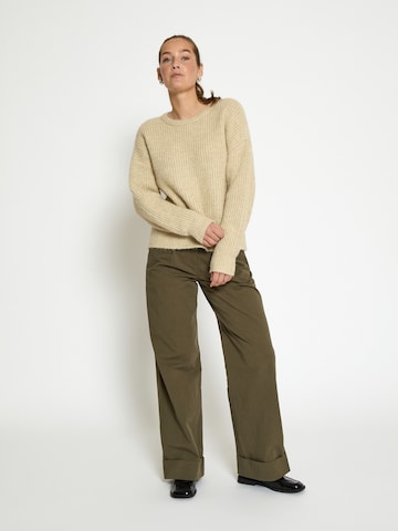 Pullover 'Jessa' di Peppercorn in beige