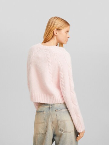 Bershka Sweater in Pink