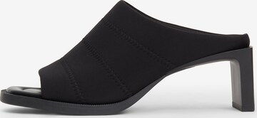 Tommy Jeans Mules in Black: front