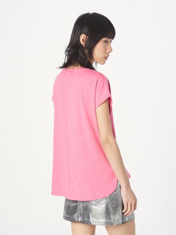 ICHI T-shirt i rosa