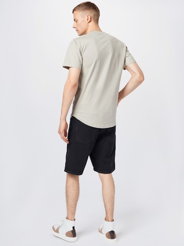 JACK & JONES Loosefit Džíny 'TONY' – černá