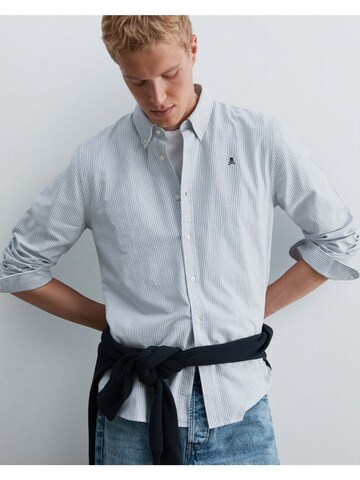 Coupe regular Chemise ' ' Scalpers en gris
