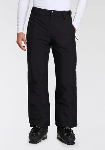 regular Pantaloni sportivi di CMP in nero: frontale