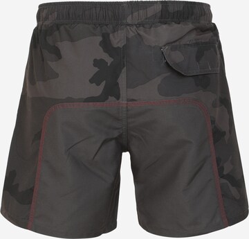 ALPHA INDUSTRIES Badeshorts in Schwarz