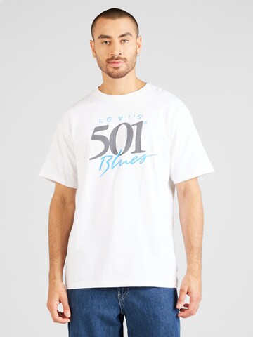 T-Shirt 'Vintage Fit Graphic Tee' LEVI'S ® en blanc : devant