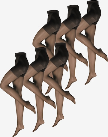 Nur Die Fine Tights ' Bauch-Beine-Po 20 DEN ' in Black: front