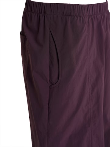 yoligex Regular Trousers 'YOLIGEX Lockere Jogpants Lila Elastischer Taillenbund' in Purple