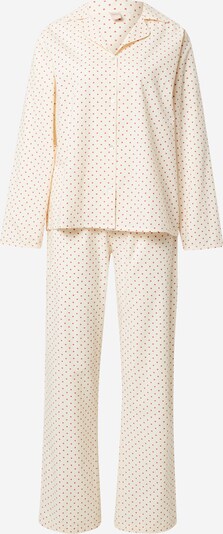 BeckSöndergaard Pyjamas 'Dyami' i sand / pink, Produktvisning