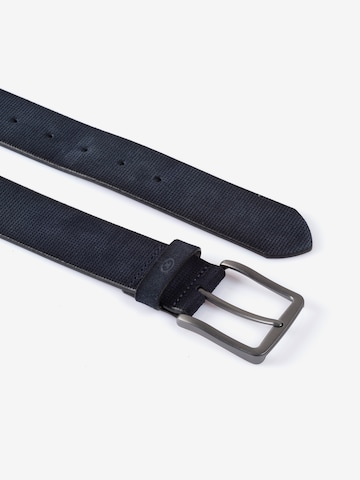 TOM TAILOR Belt 'BART' in Blue