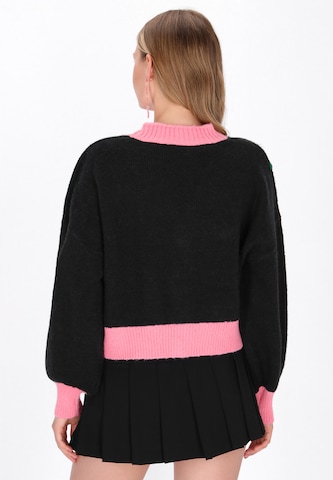 Cardigan 'Young Fashion' MYMO en noir