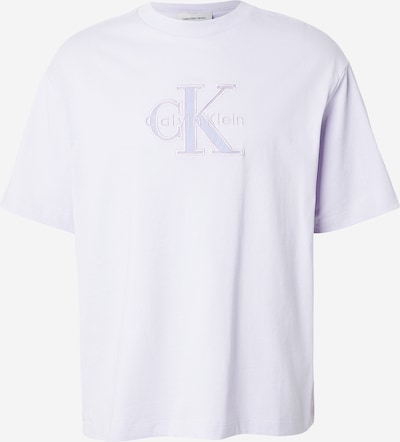 Marškinėliai iš Calvin Klein Jeans, spalva – alyvinė spalva / pastelinė violetinė, Prekių apžvalga