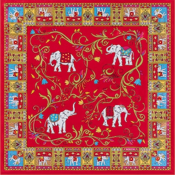 Roeckl Doek 'LUCKY ELEPHANT NICKY' in Rood: voorkant