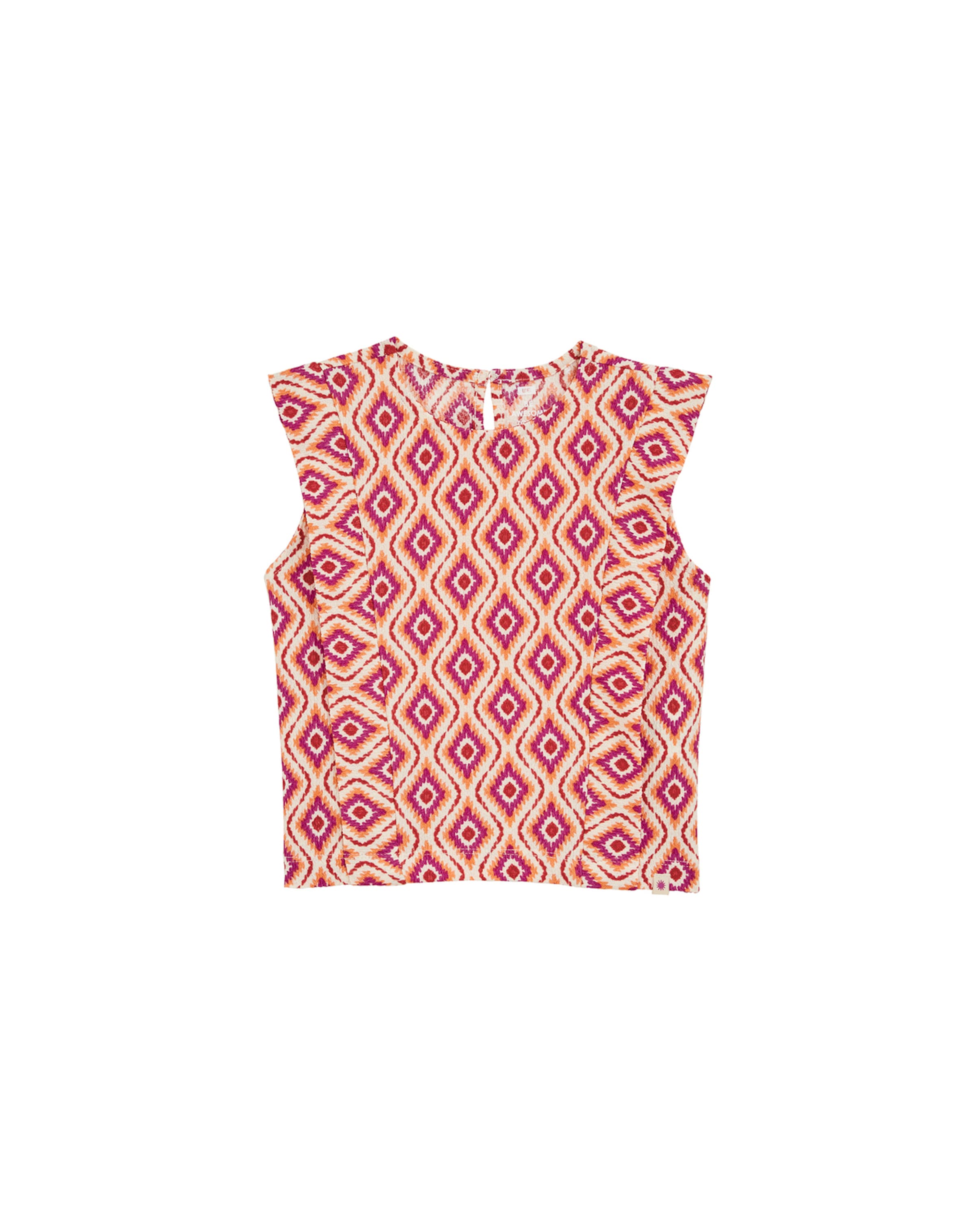 WE Fashion Тениска в червено: отпред