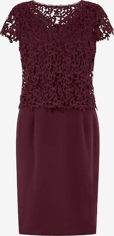 APART Sheath Dress in Red: front